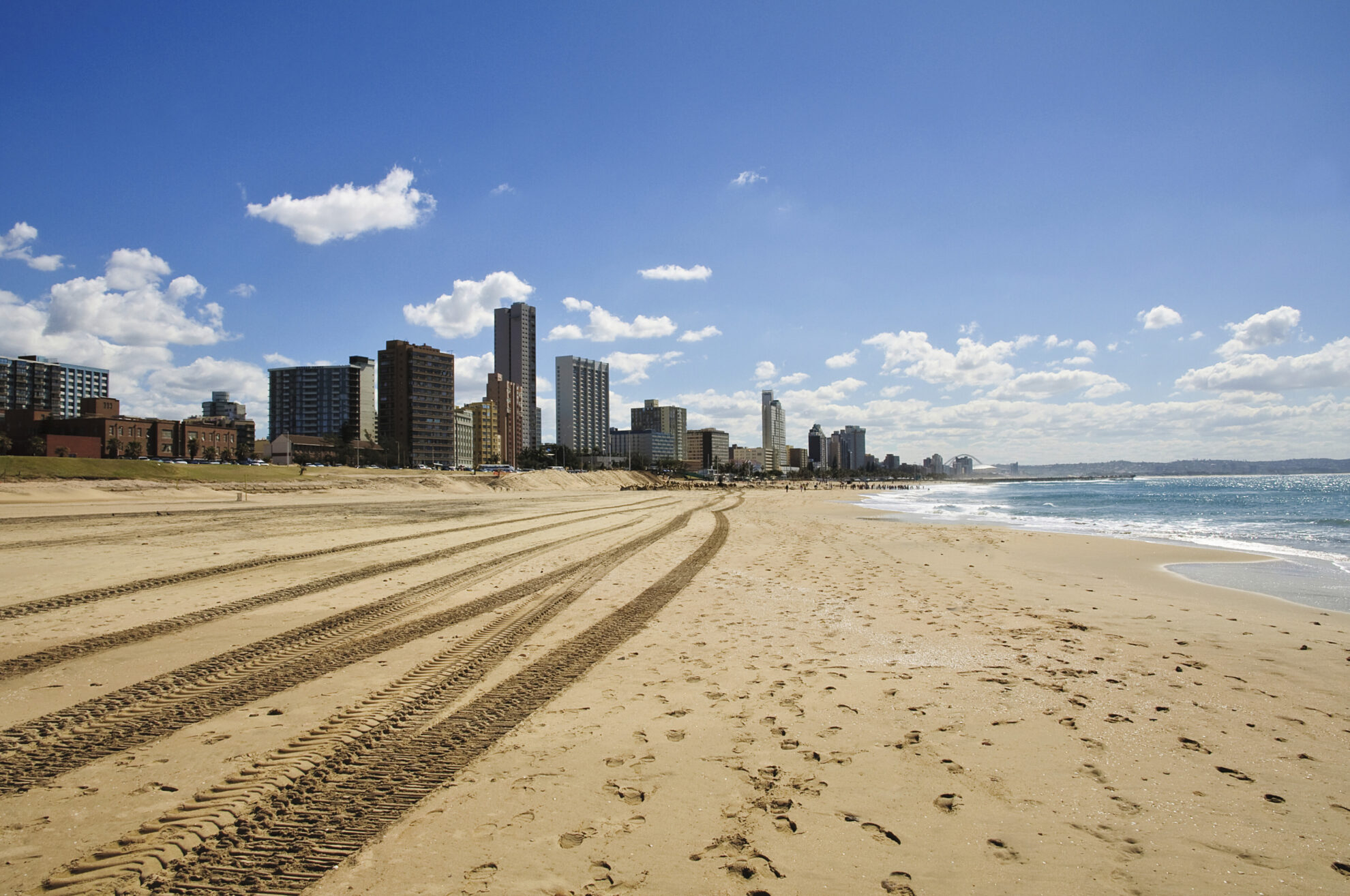 Strand von Durban, Südafrika