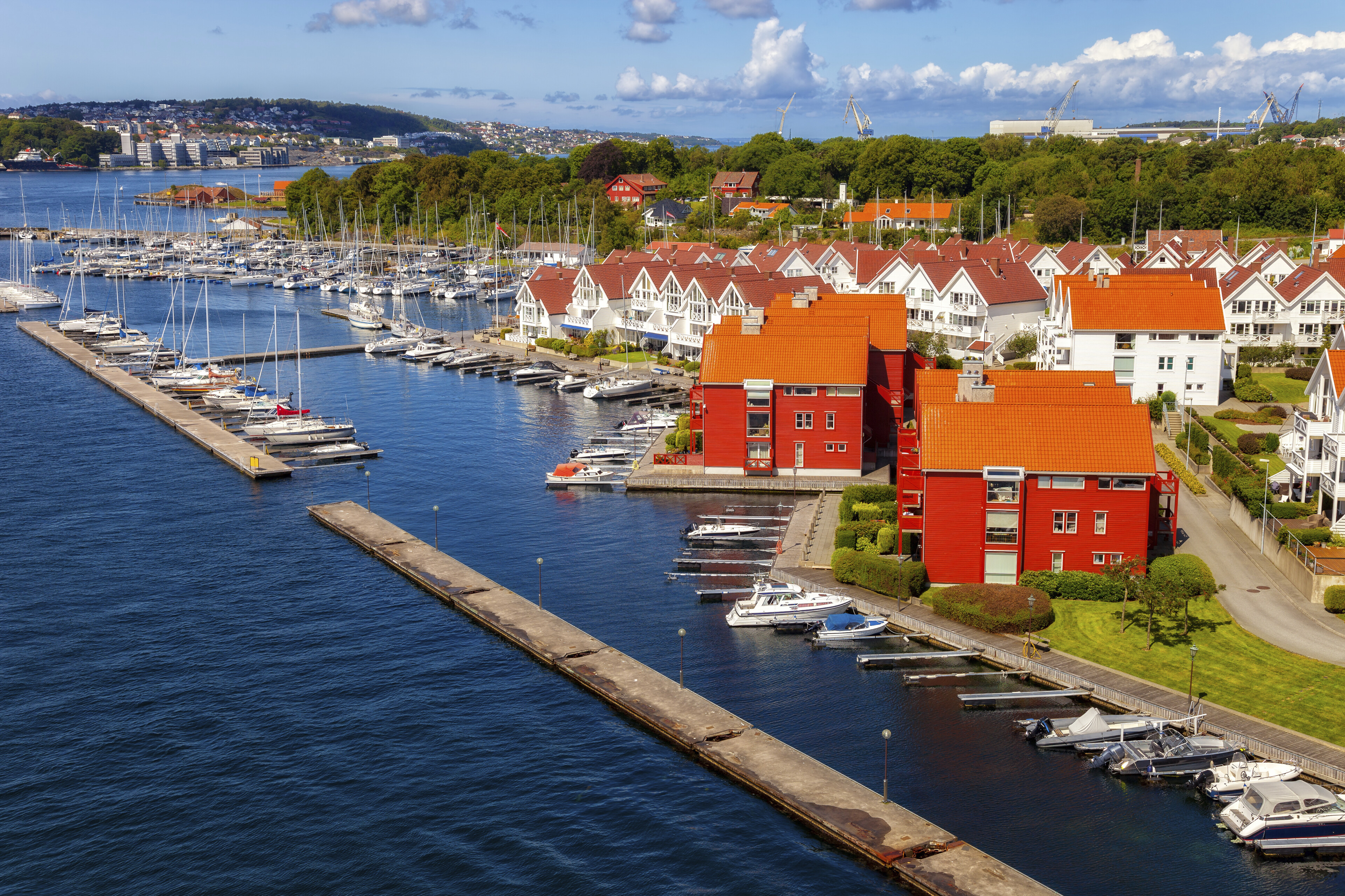 Hafen von Stavanger, Norwegen