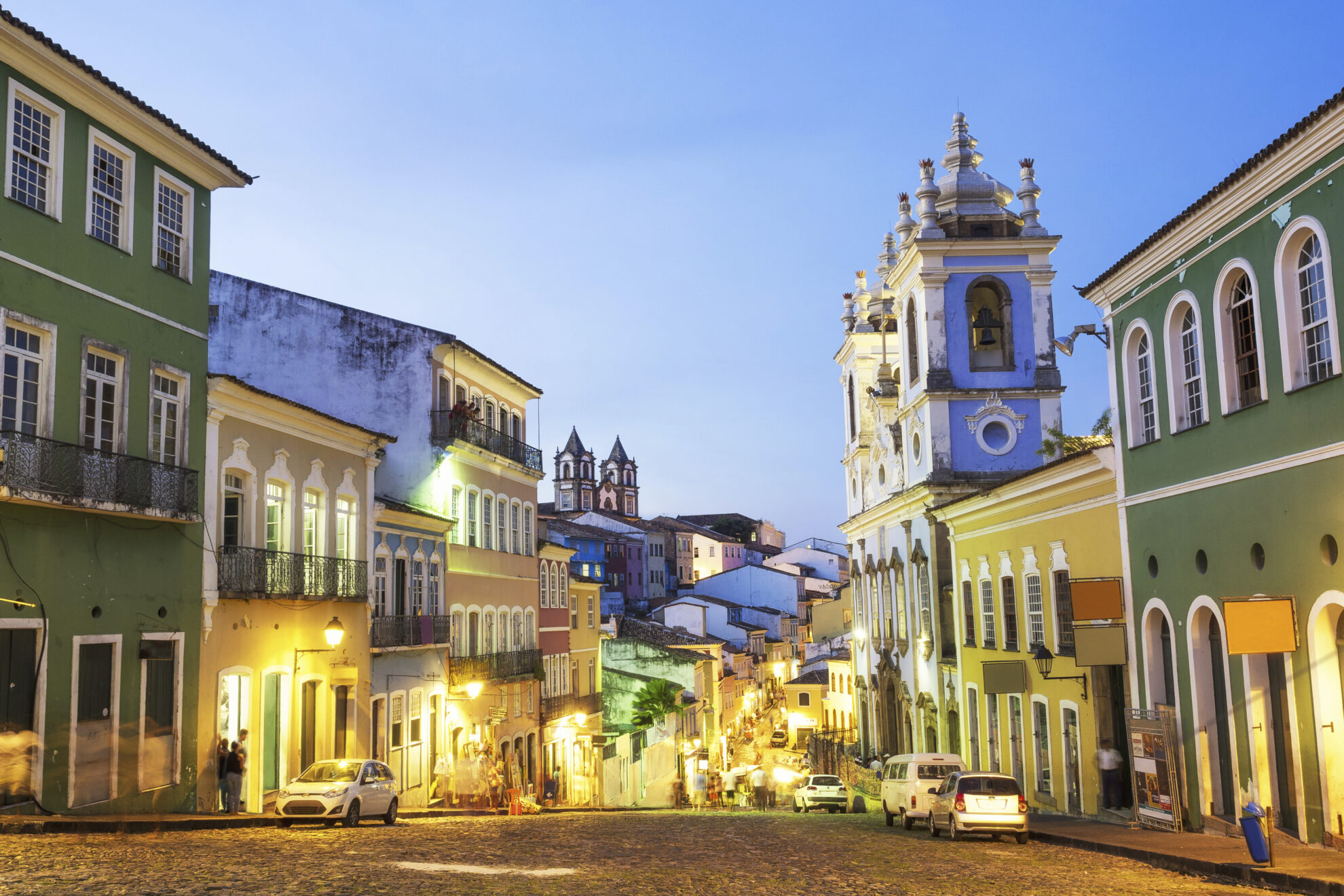 Pelourinho Kultur in Salvador da Bahia, Brasilien