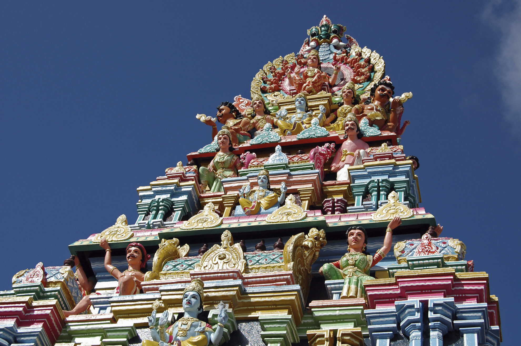 Tamil Tempel in Port Louis, Madagaskar