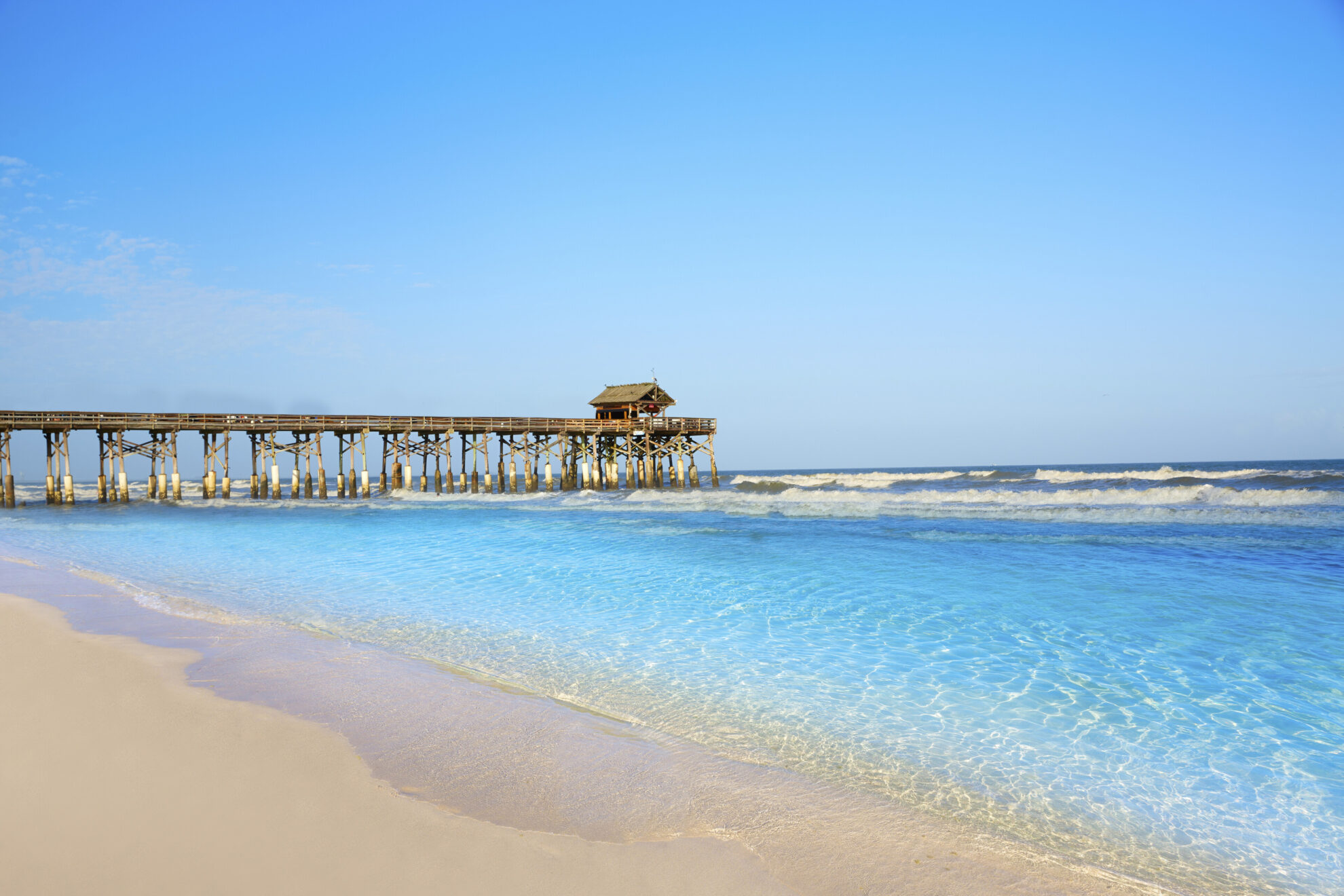 Cocoa Beach in Brevard Country, USA
