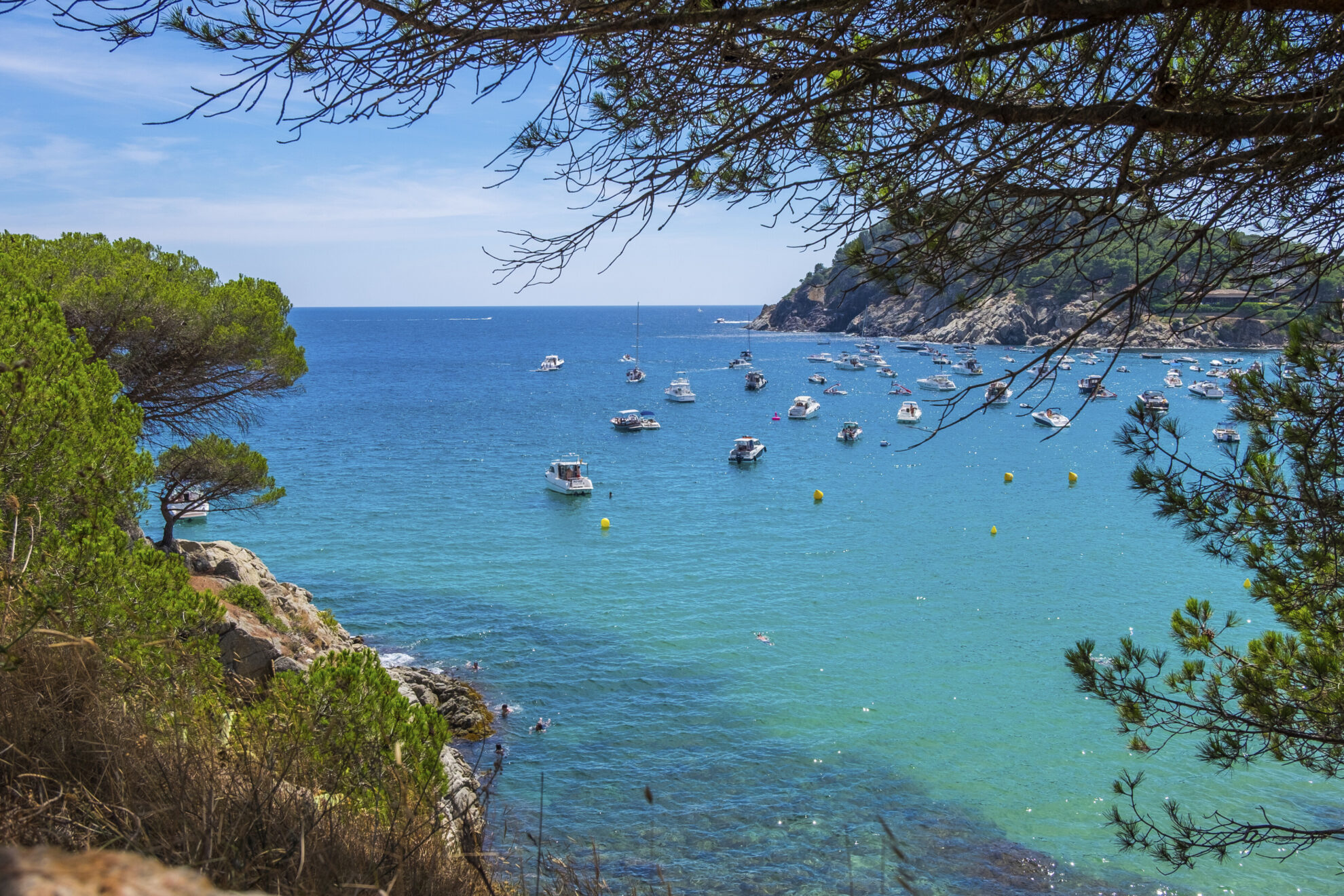 Bucht von Palamos, Costa Brava, Italien