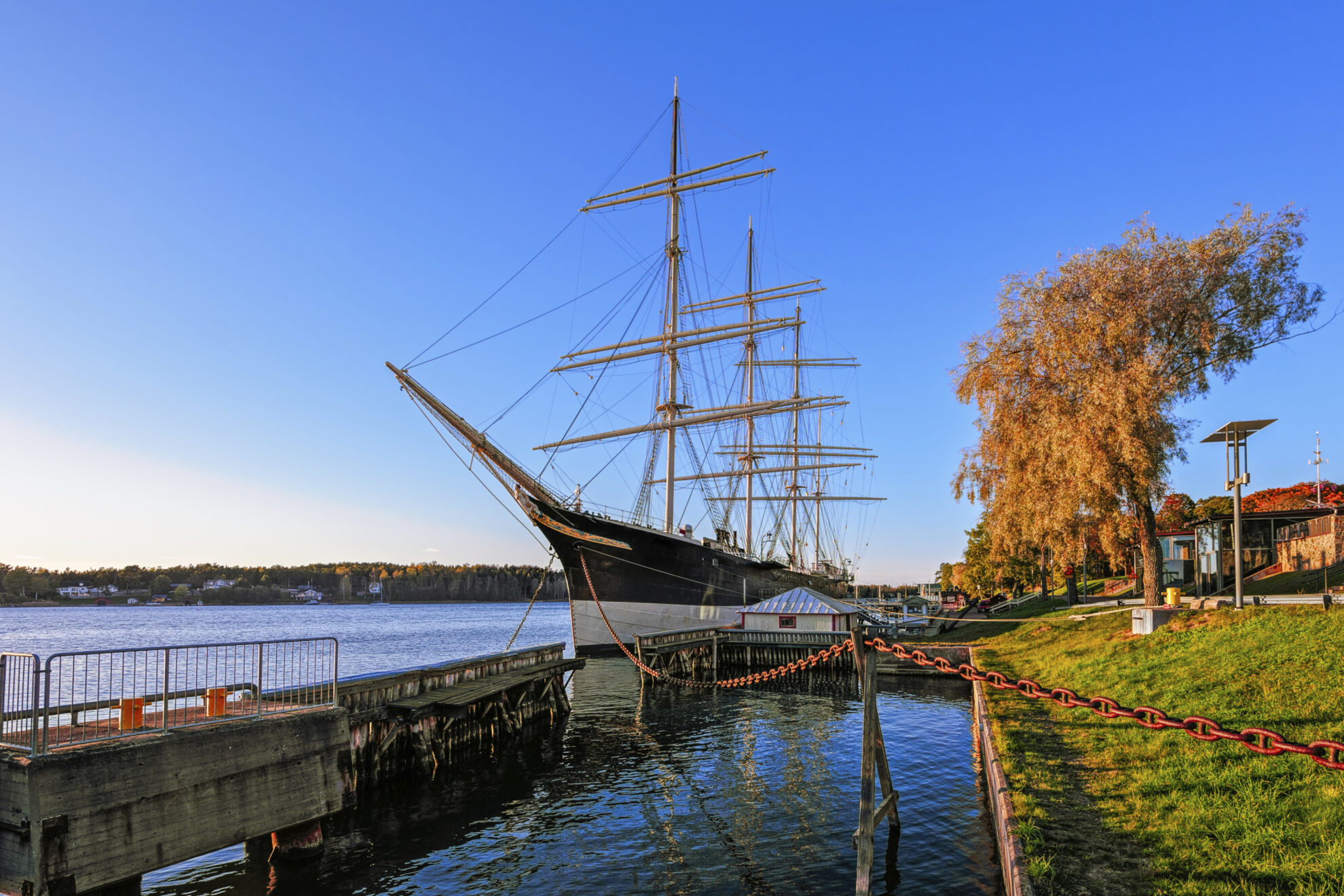 Museumsschiff Pommern in Marihamn, Finnland