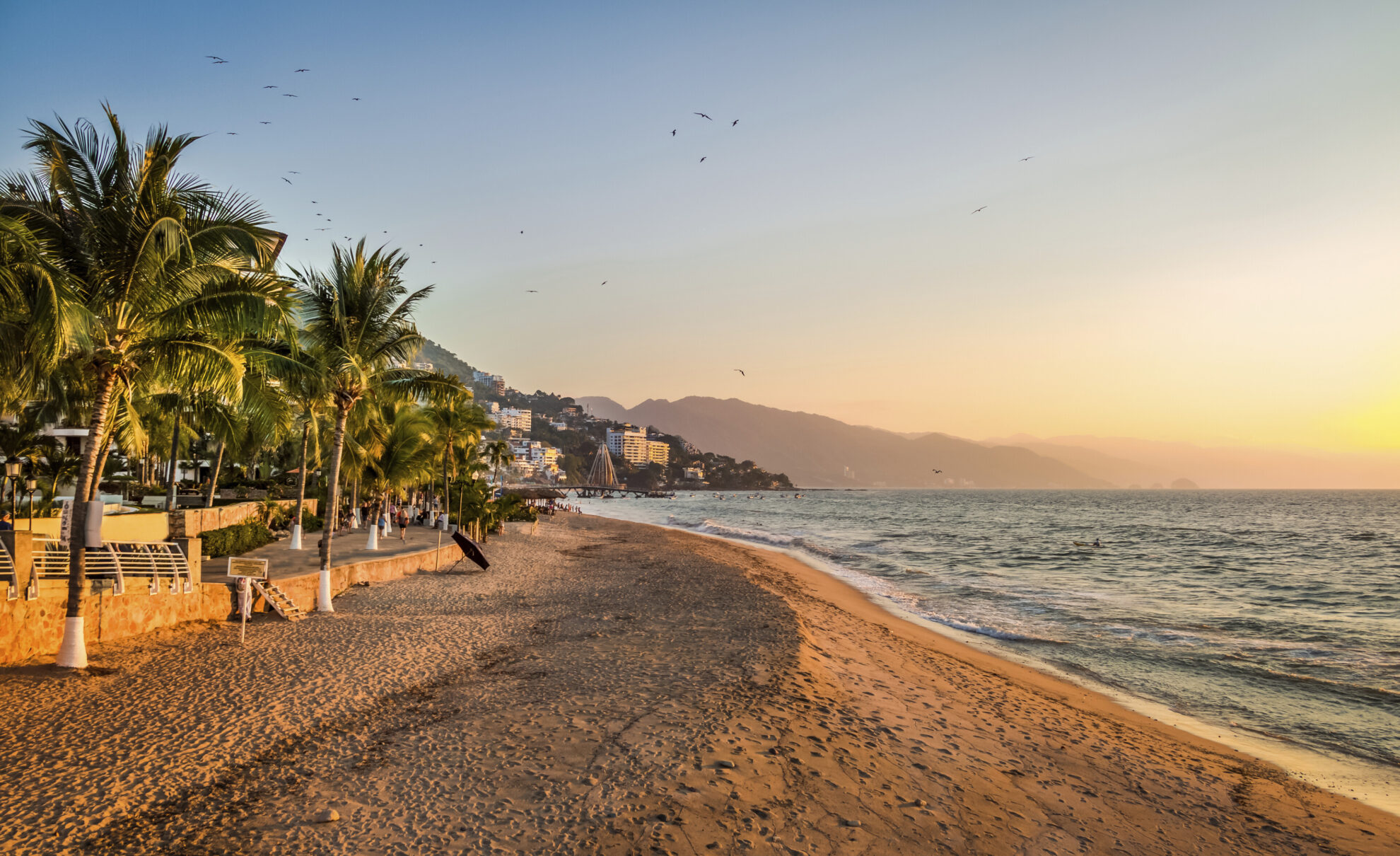 Küste von Puerto Vallarta, Mexiko