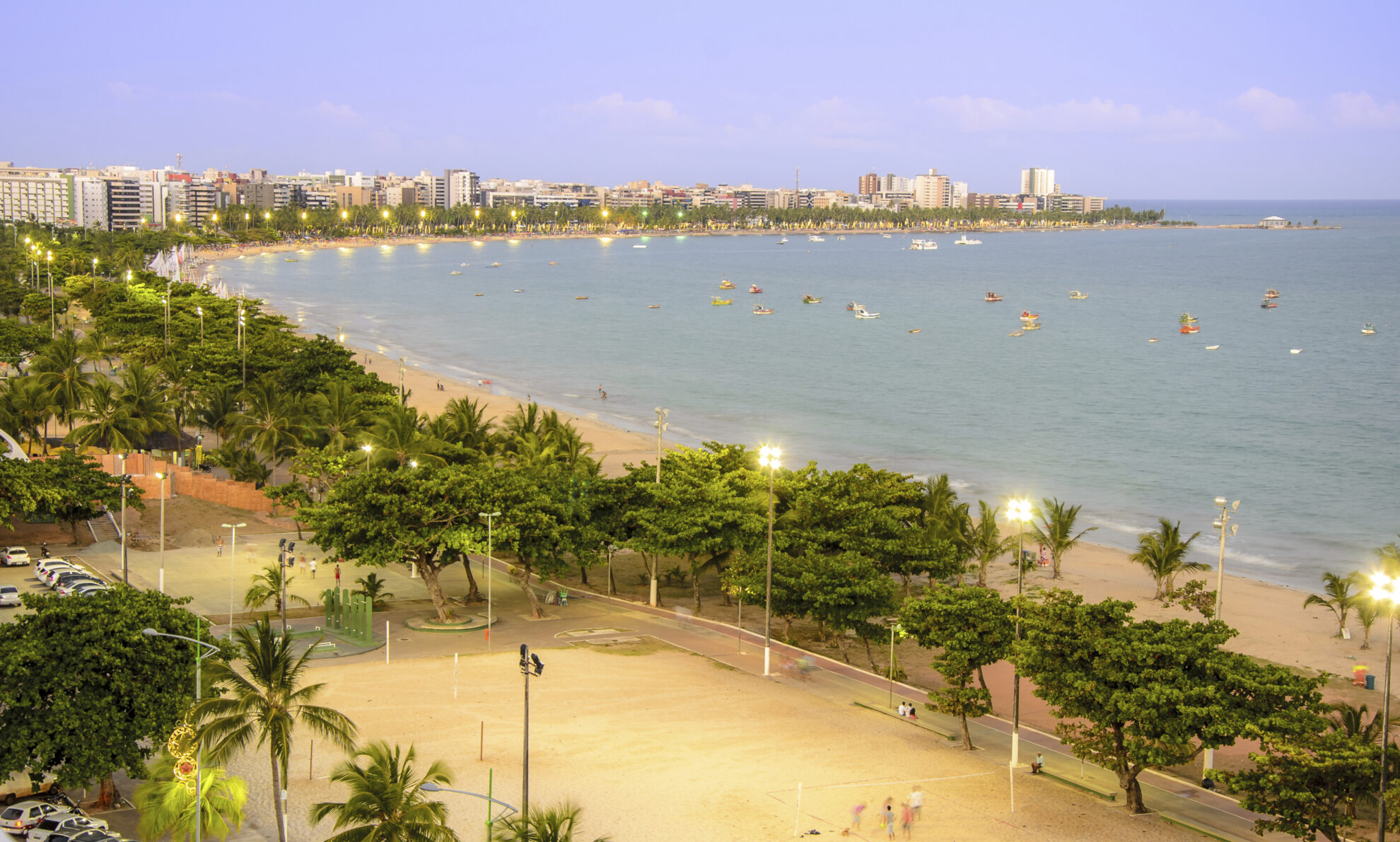 Pajucara Strand in Maceió, Brasilien