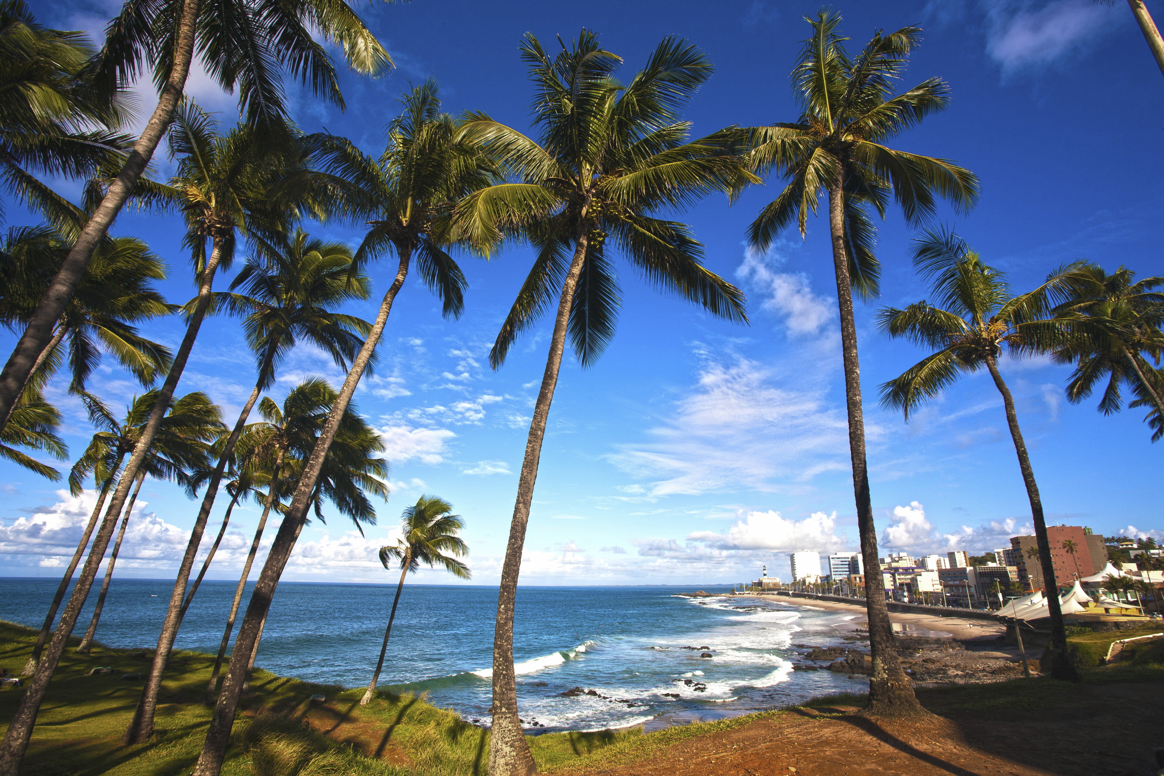 Barra Strand in Salvador da Bahia, Brasilien