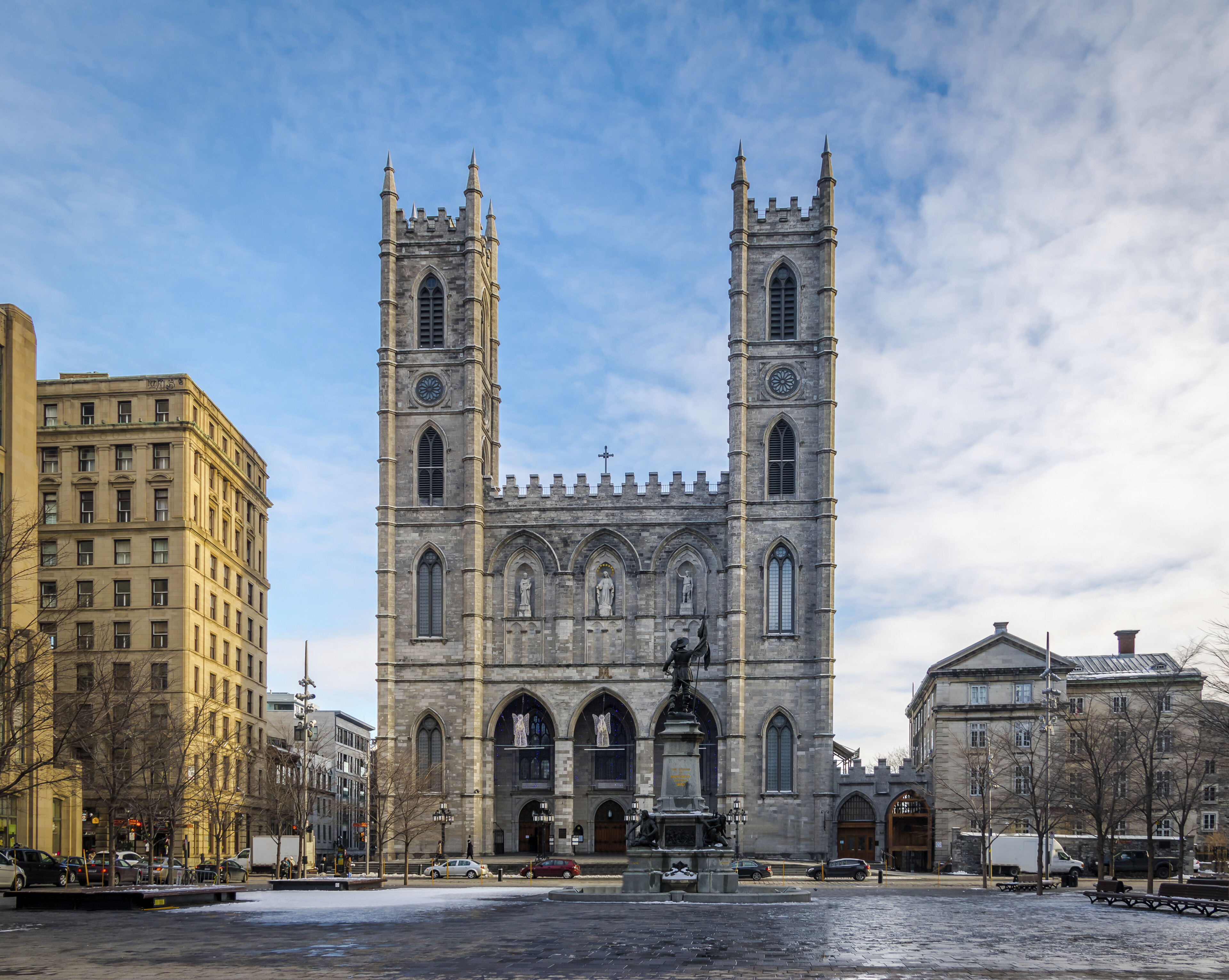 Die Notre-Da,e de Montreal in Montreal, Kanada