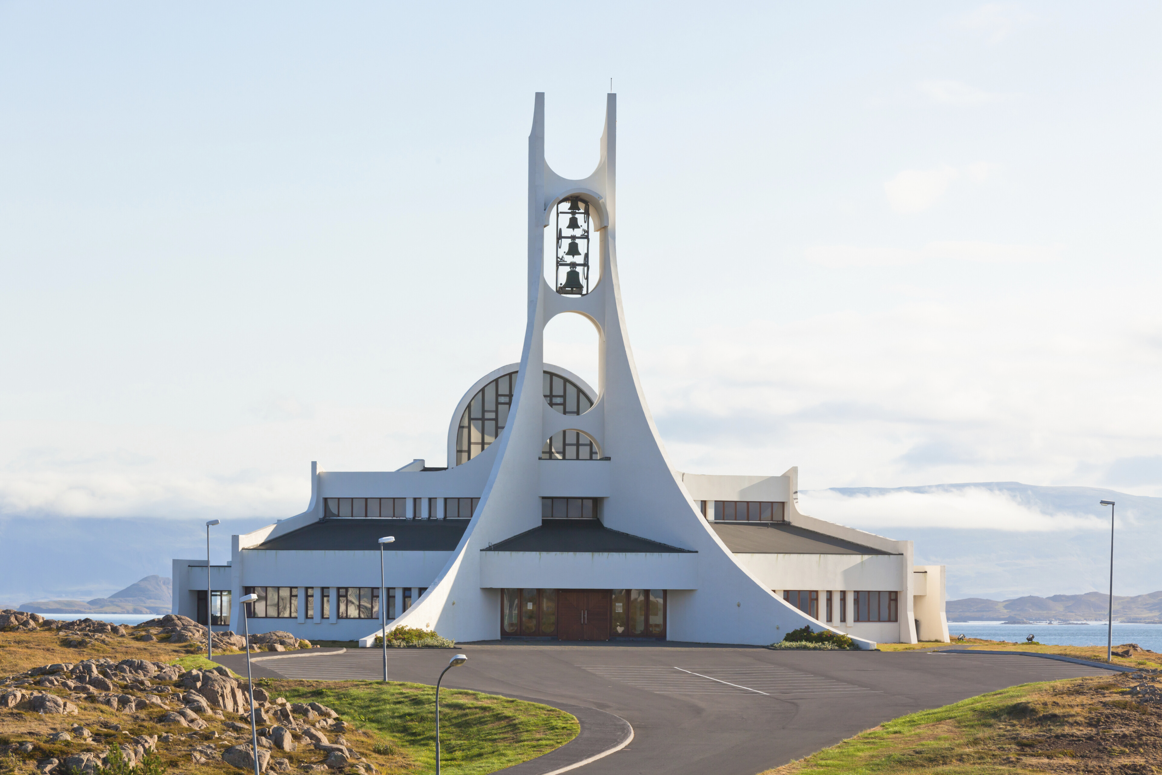 Kirche in Stykkisholmur, Island