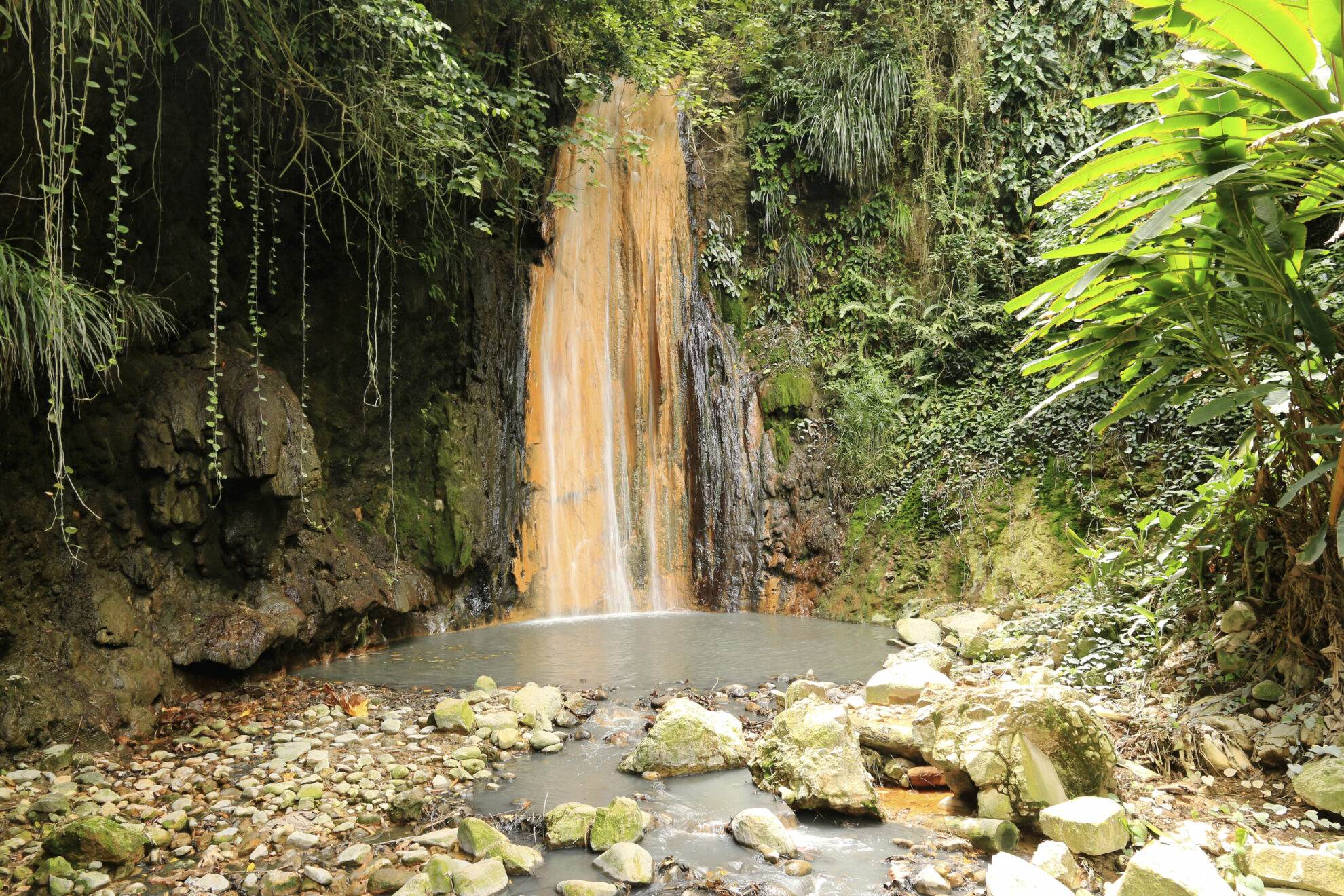 Diamond Wasserfall in Soufrière, St. Lucia