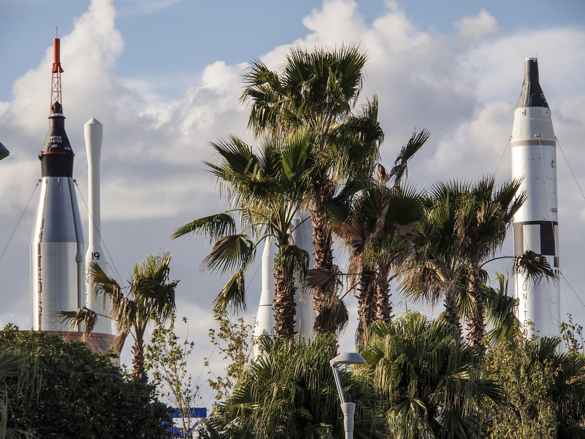 Rocket Garden in Florida, USA