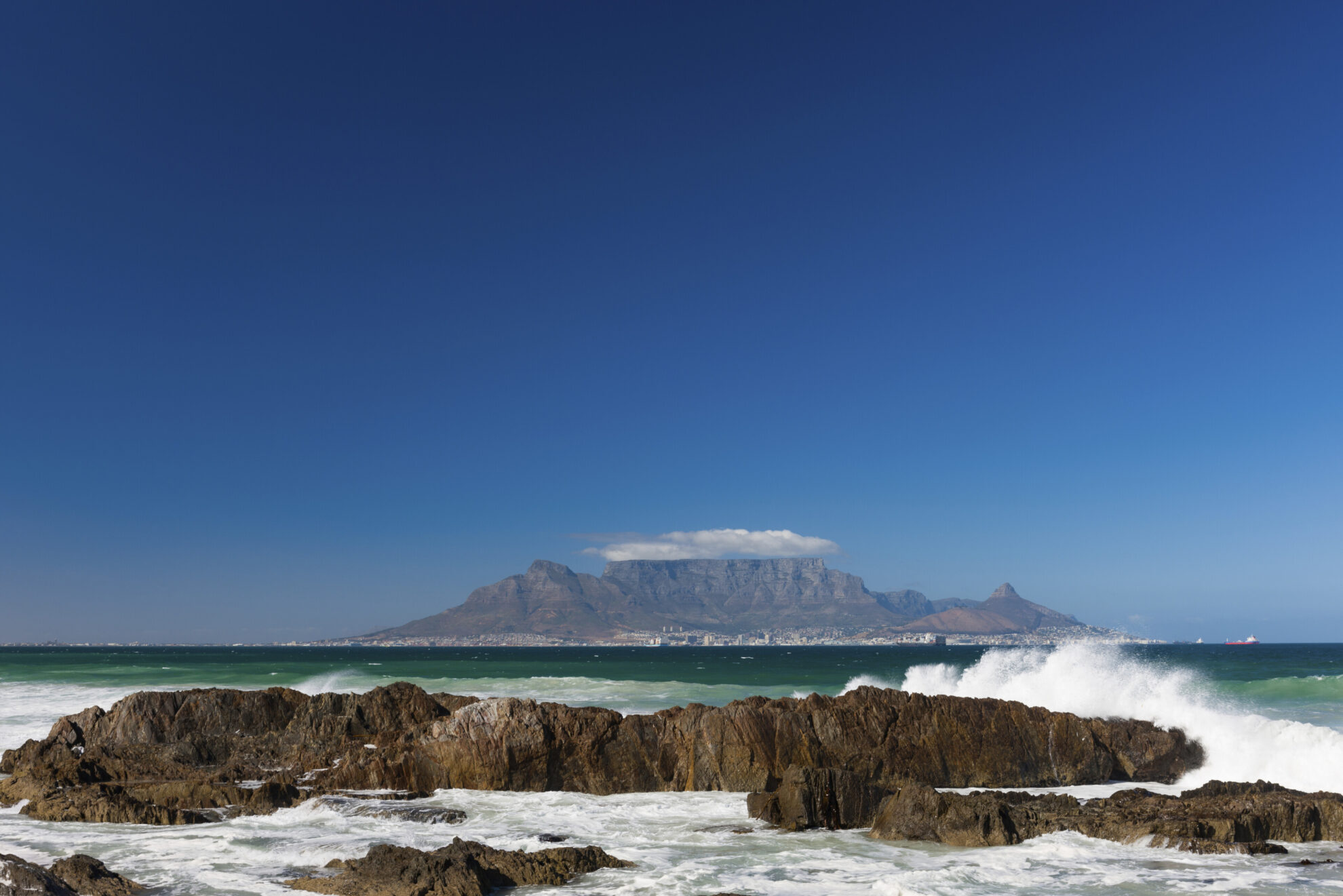 Tafelberg in Kapstadt, Suedafrika