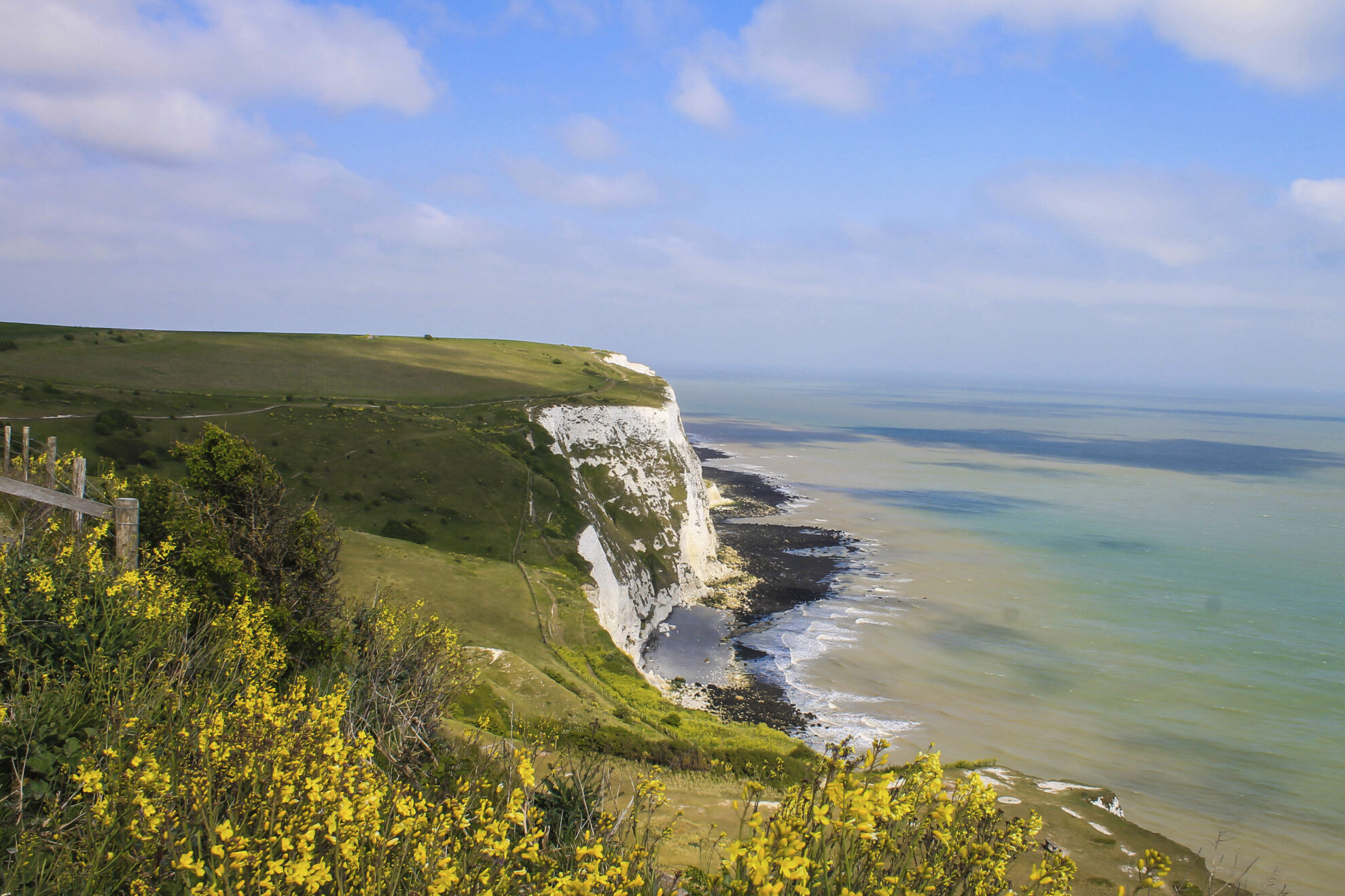 Englands Südküste bei Dover