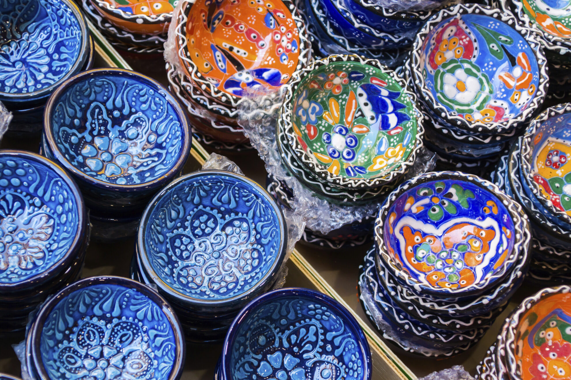 Traditionelles Porzellan von Kreta