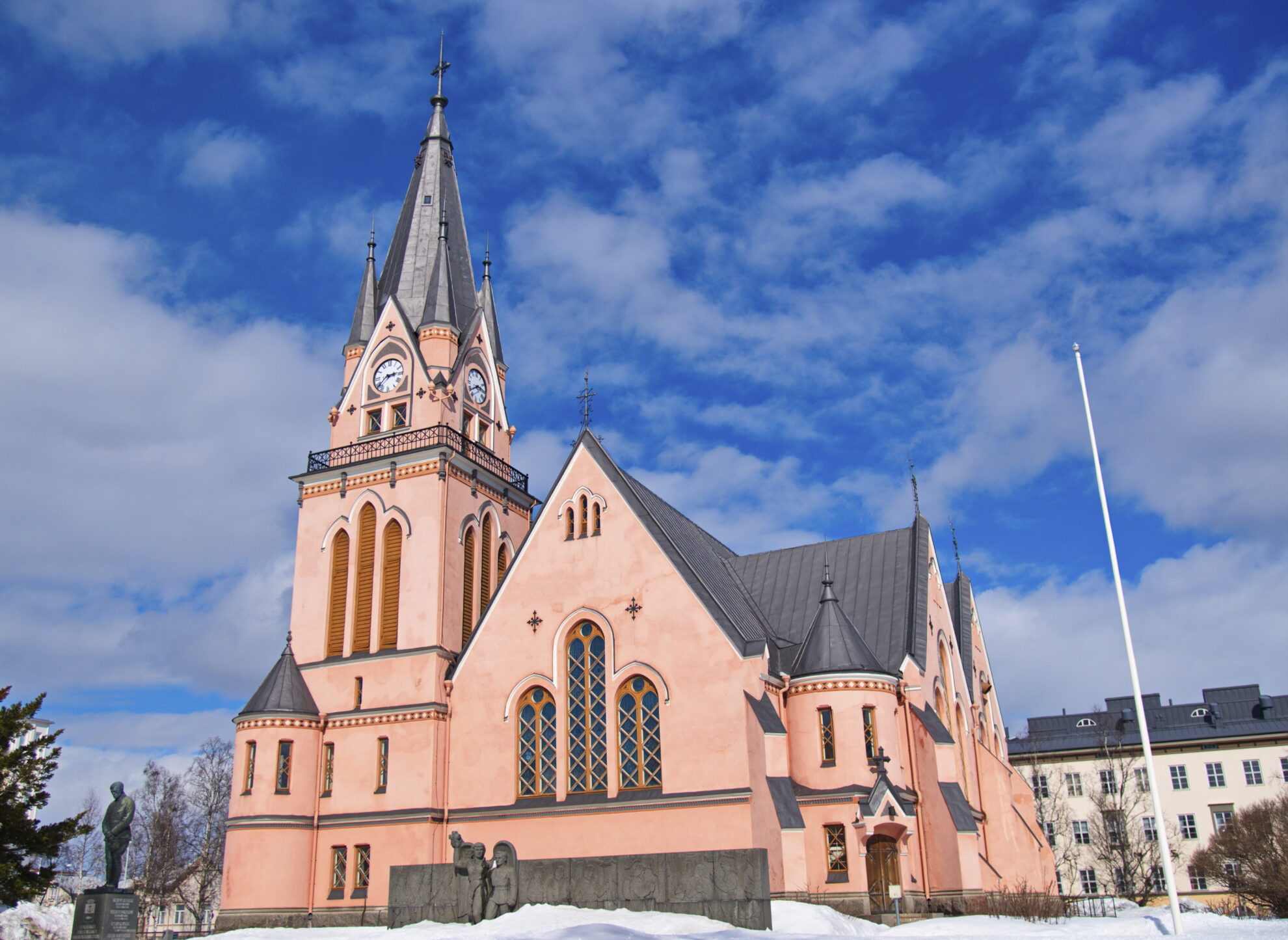 Lutherische Kirche in Kemi, Finnland
