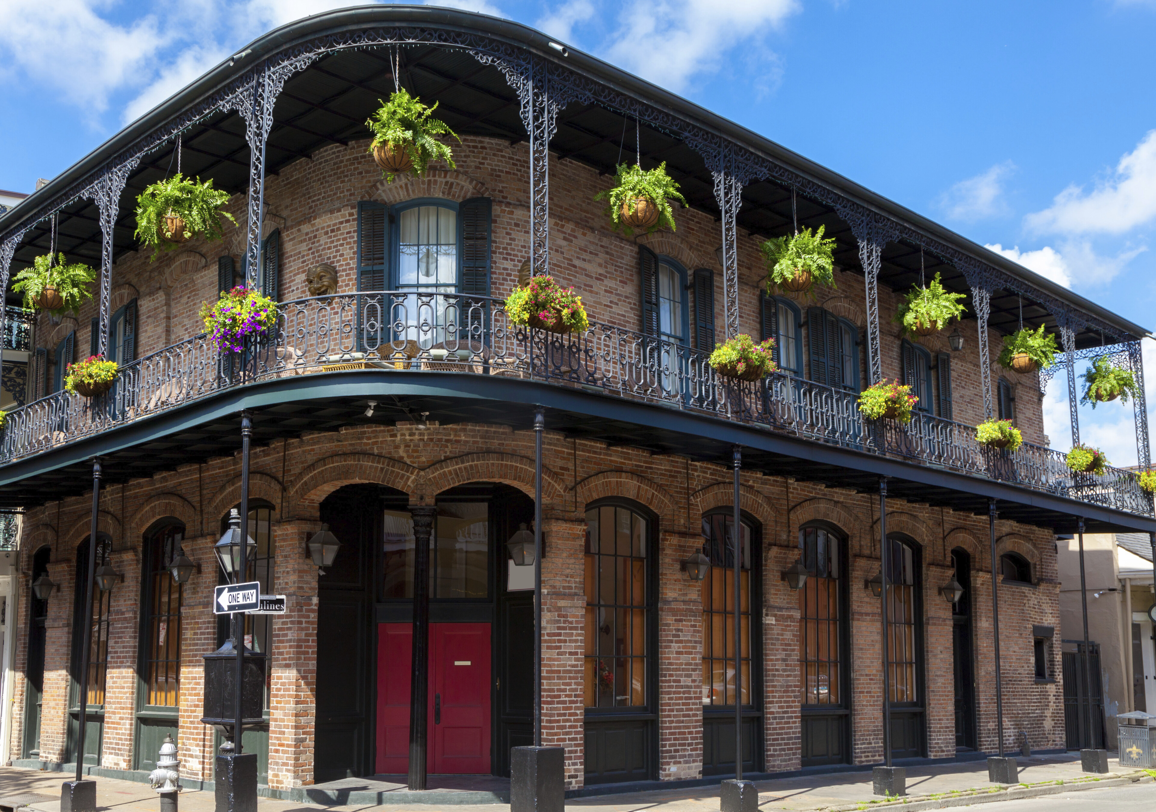 French Quarter in New Orleans, USA