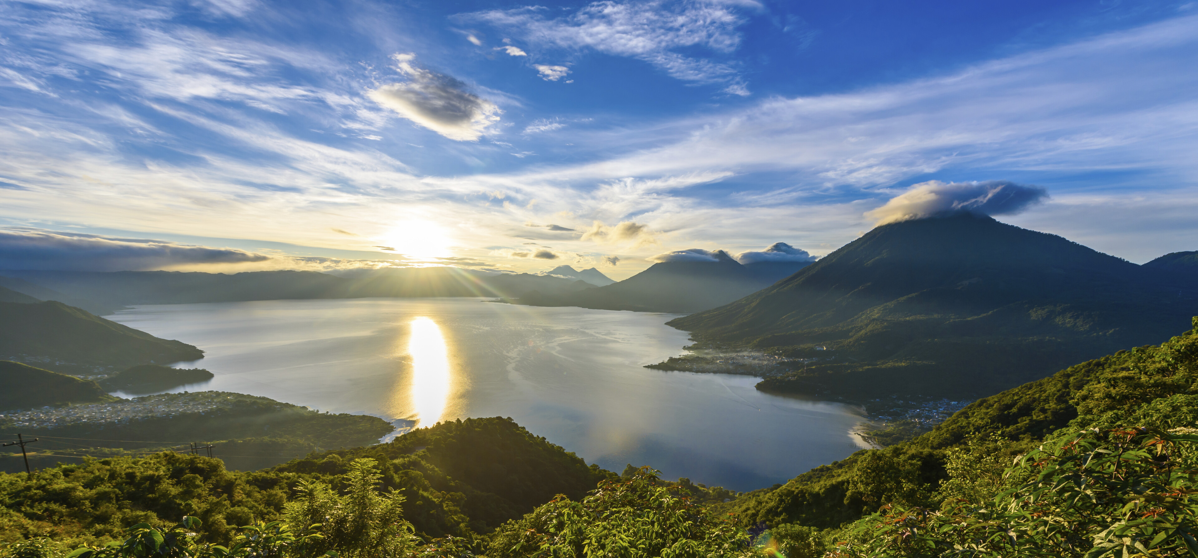 Puerto Quetzal Atitlan See, Guatemala