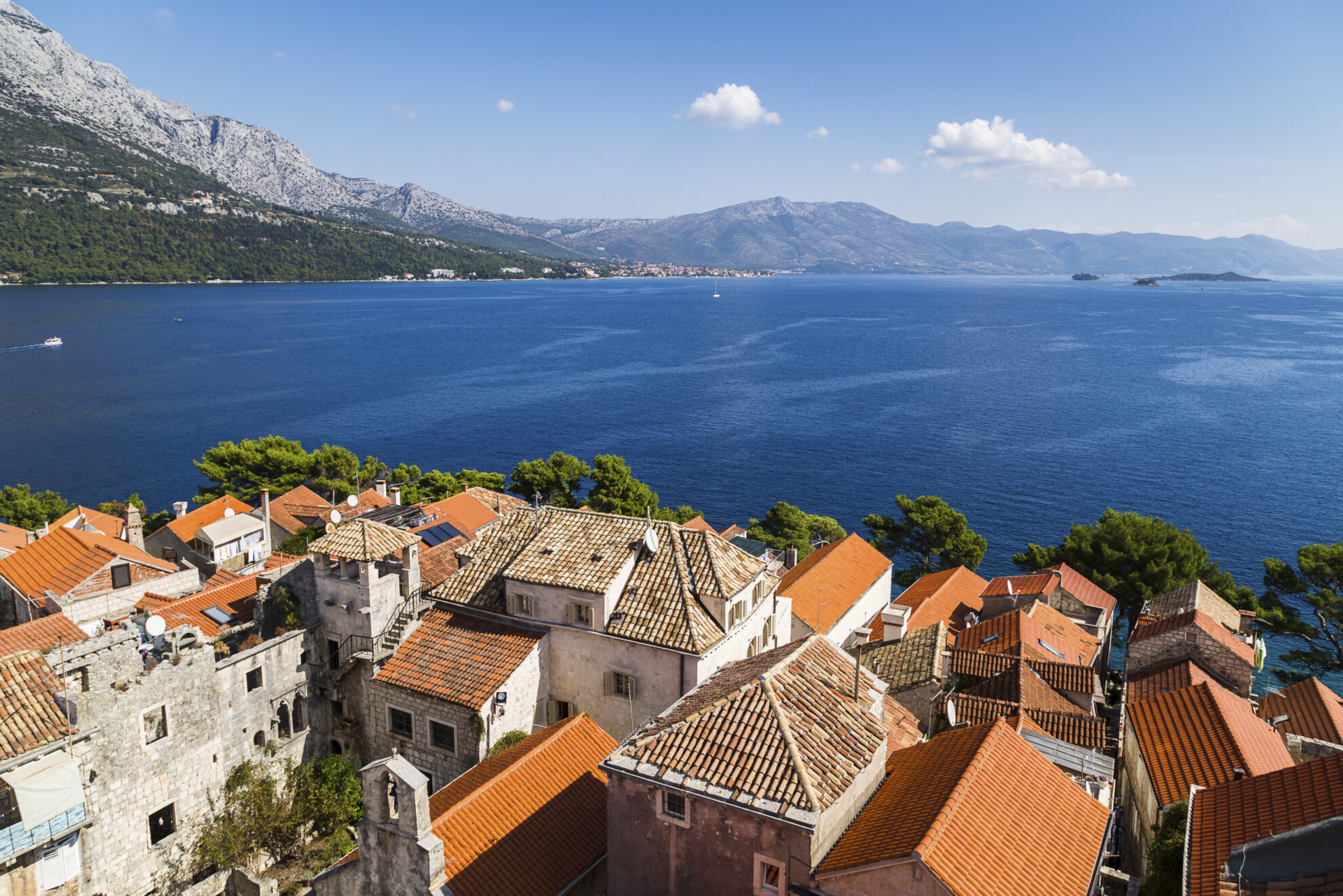 Altstadt von Korcula, Kroatien